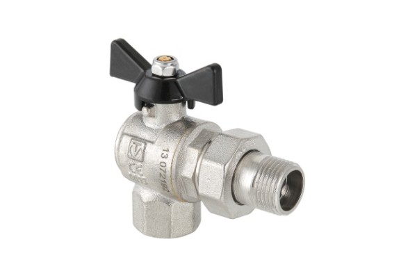 Кран шаровой усиленный Valtec Perfect угловой с полусгоном Кран шаровой усиленный Valtec Perfect угловой с полусгоном
